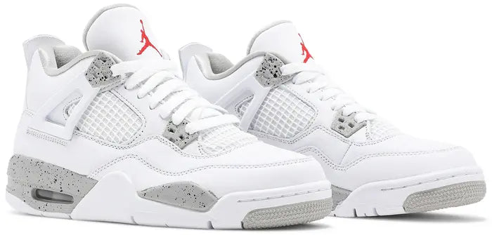 Air Jordan 4 Retro GS 'White Oreo