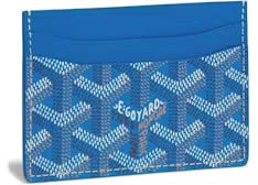 Porte Carte Goyard bleu