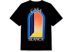 T-shirt Casablanca noir