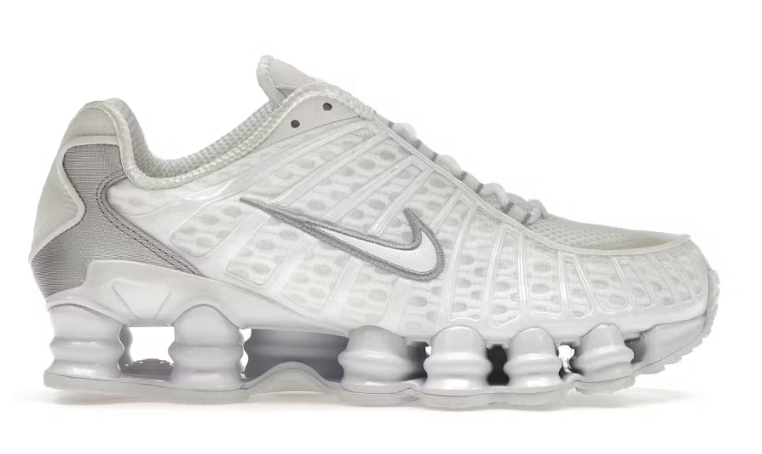 Nike Shox TL White metallic silver