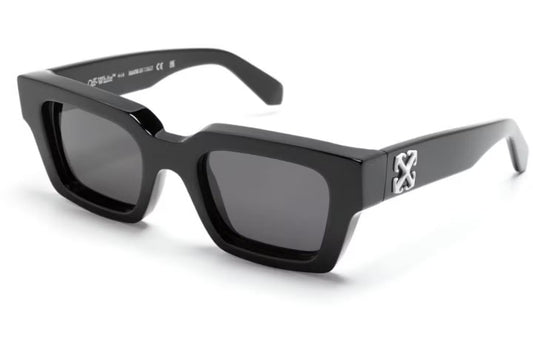 OFF-WHITE Virgil Square Frame Sunglasses
Black/grey