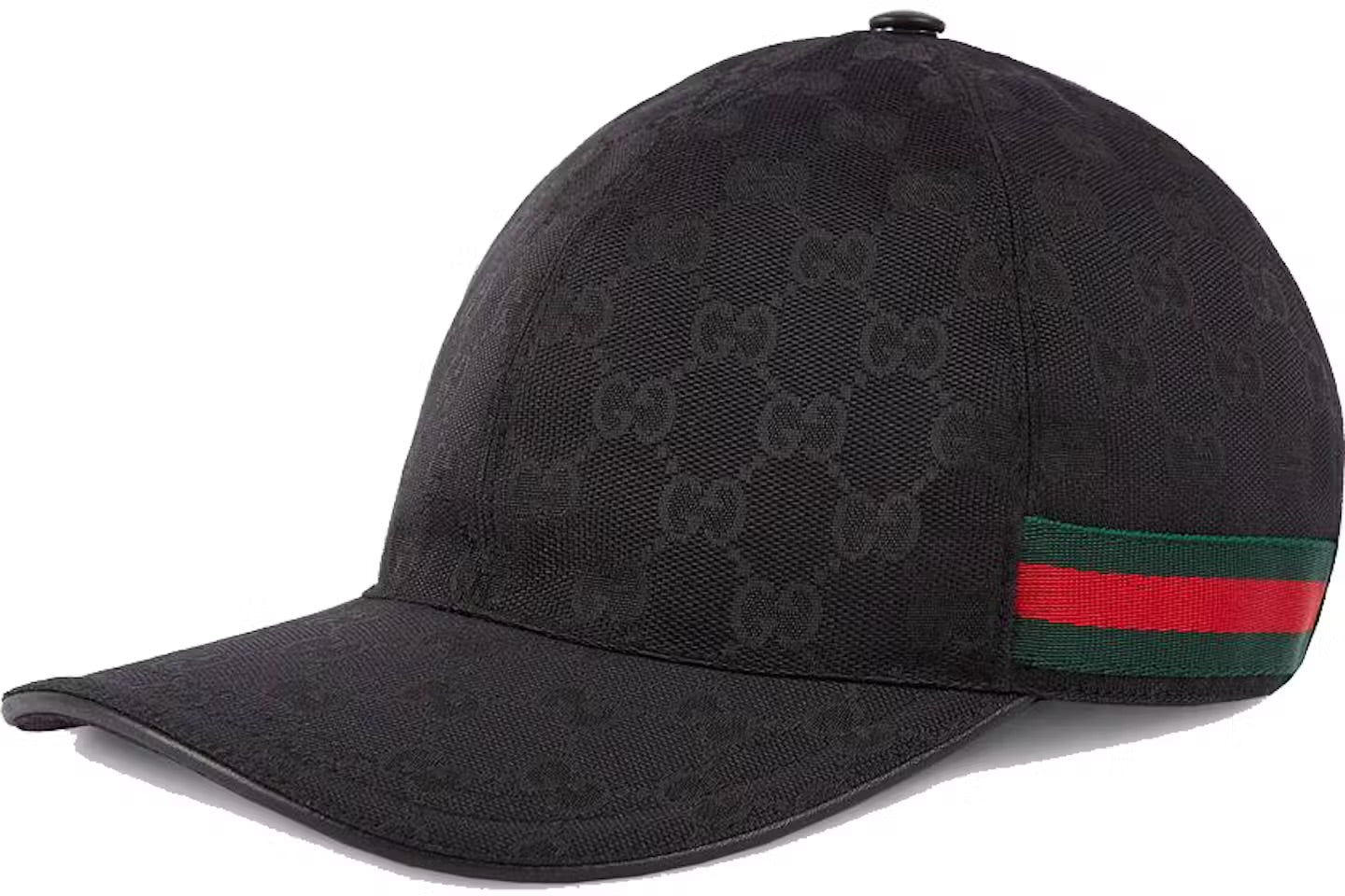 Gucci Original GG Canvas Baseball Hat with Web
Black