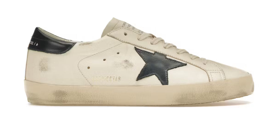 Golden Goose Super-Star beige/bleu nuit