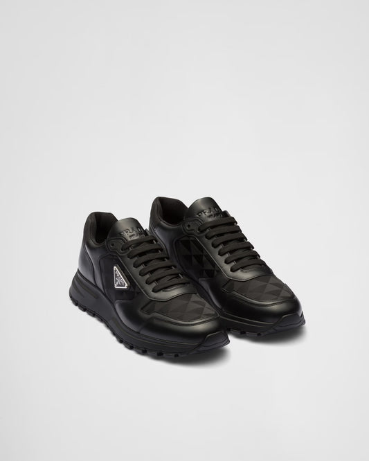 Prada Leather and Re-Nylon 'Black'