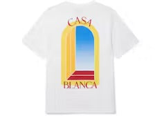 T-shirt Casablanca blanc